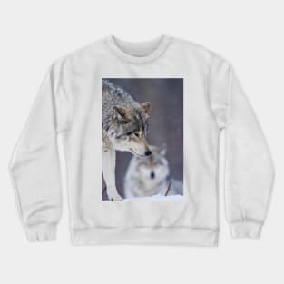 Timber Wolf Crewneck Sweatshirt